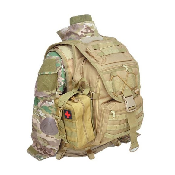 Tactical First Aid Kit Survival Molle Military Medical Pouch Bag - Picture 7 of 10